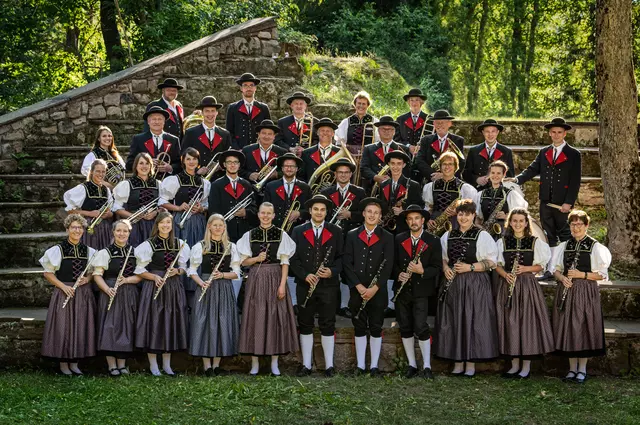 Gruppenbild Musikverein Unterkirnach